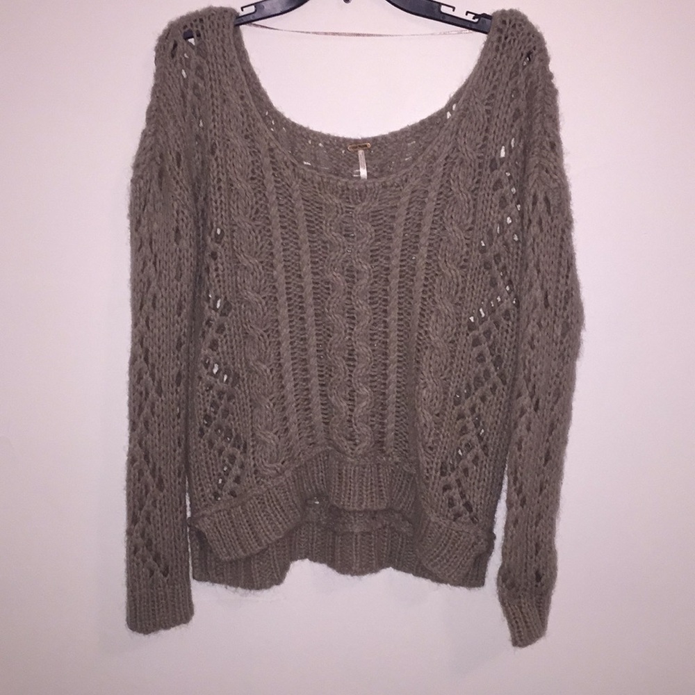 Free People knit sweater